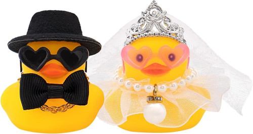 Stück ente hochzeitspaar - ente,