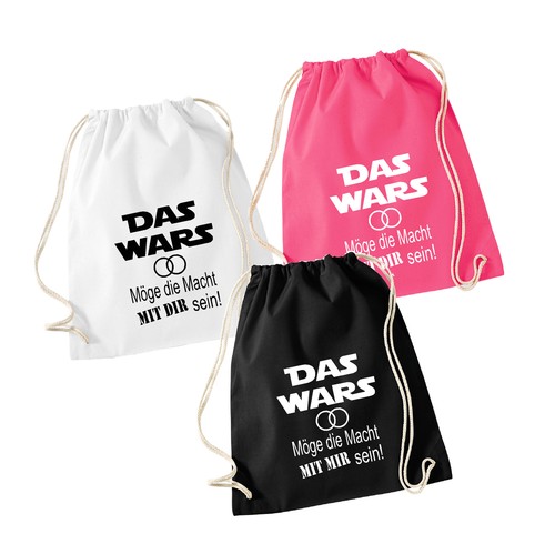 Turnbeutel jga das wars - jga, wars"