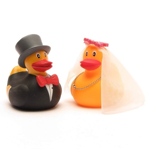 Braut und braeutigam badeente - braut,
