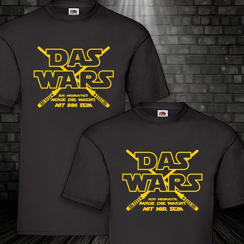Das wars shirt jga möge - wars, t-shirt