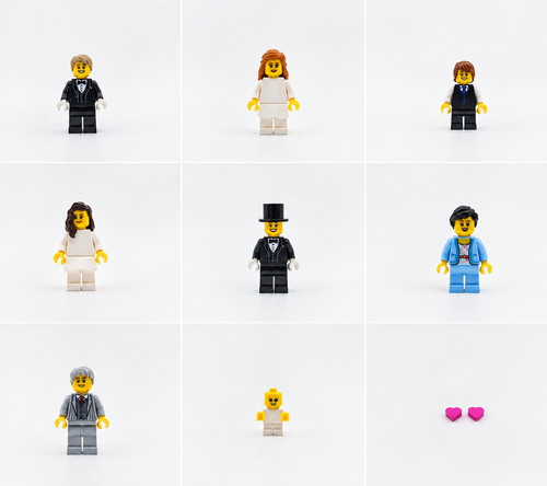 Lego minifiguren braut - lego, ●