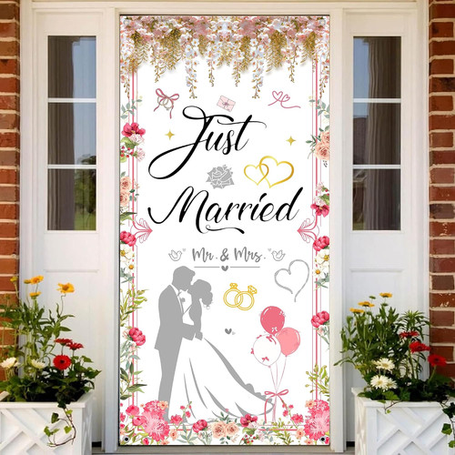 Hochzeit deko just married - just,